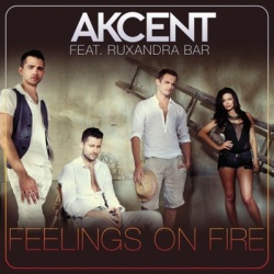 Обложка трека 'AKCENT ft. Ruxandra BAR - Feelings On Fire'