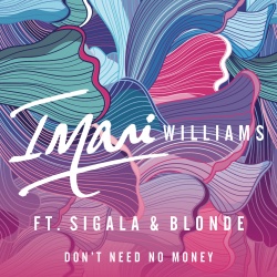 Обложка трека 'Imani WILLIAMS feat. SIGALA & BLONDE - Dont Need No Money'