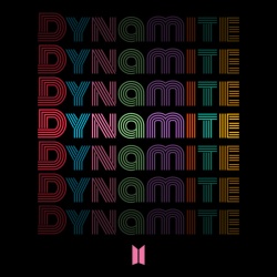 Обложка трека 'BTS - Dynamite'